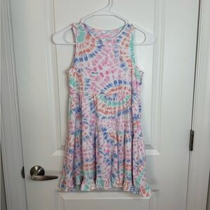 J Crew Girls Tie Dye Dress
